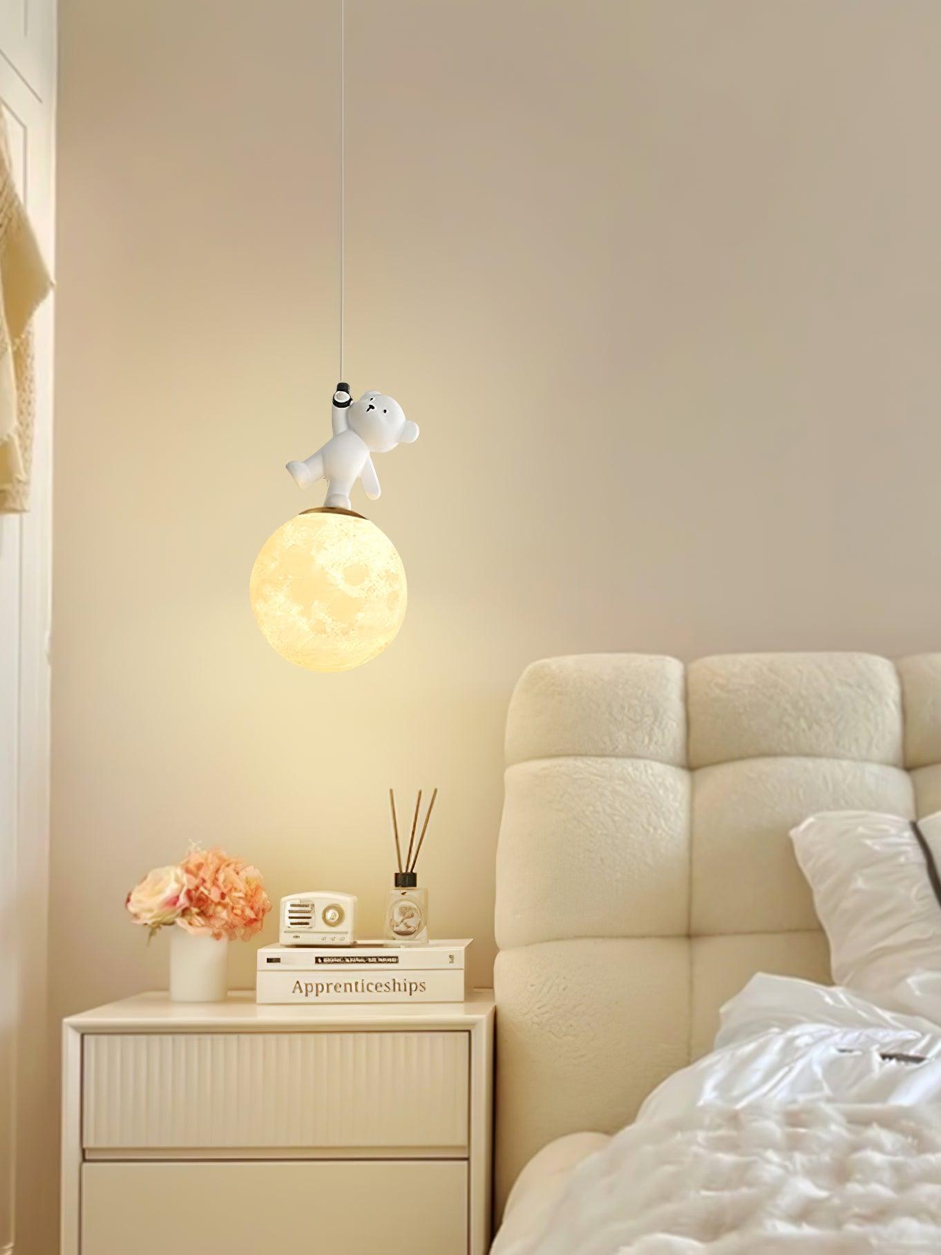 Amelio Resin Cozy Pendant Light-Neutral Decor