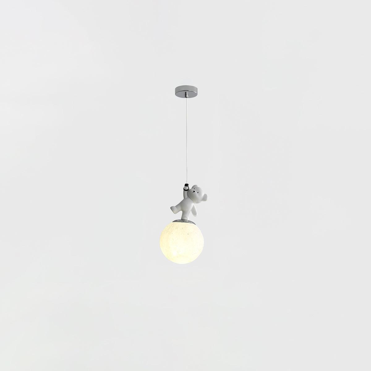 Amelio Resin Cozy Pendant Light-Neutral Decor