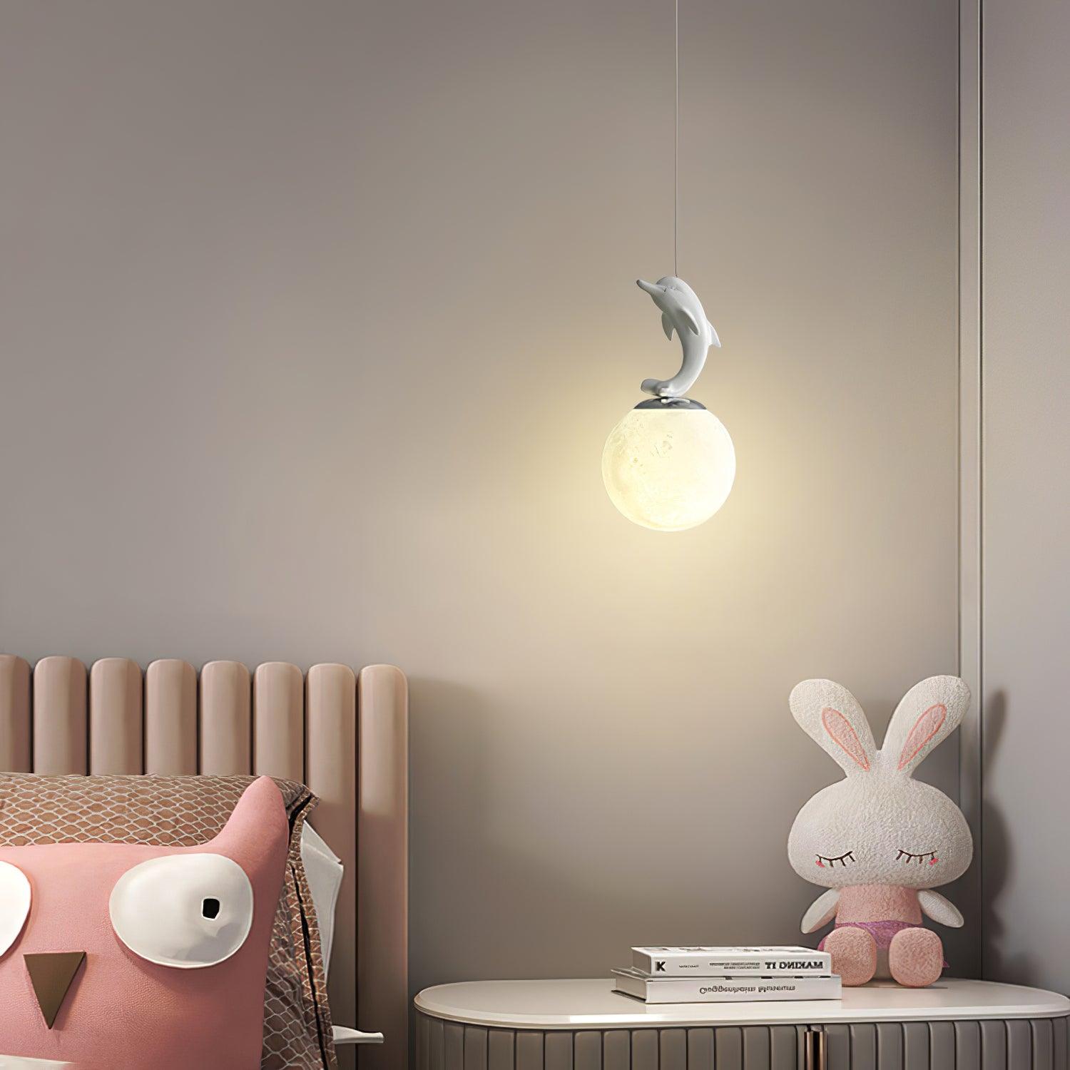 Amelio Resin Cozy Pendant Light-Neutral Decor