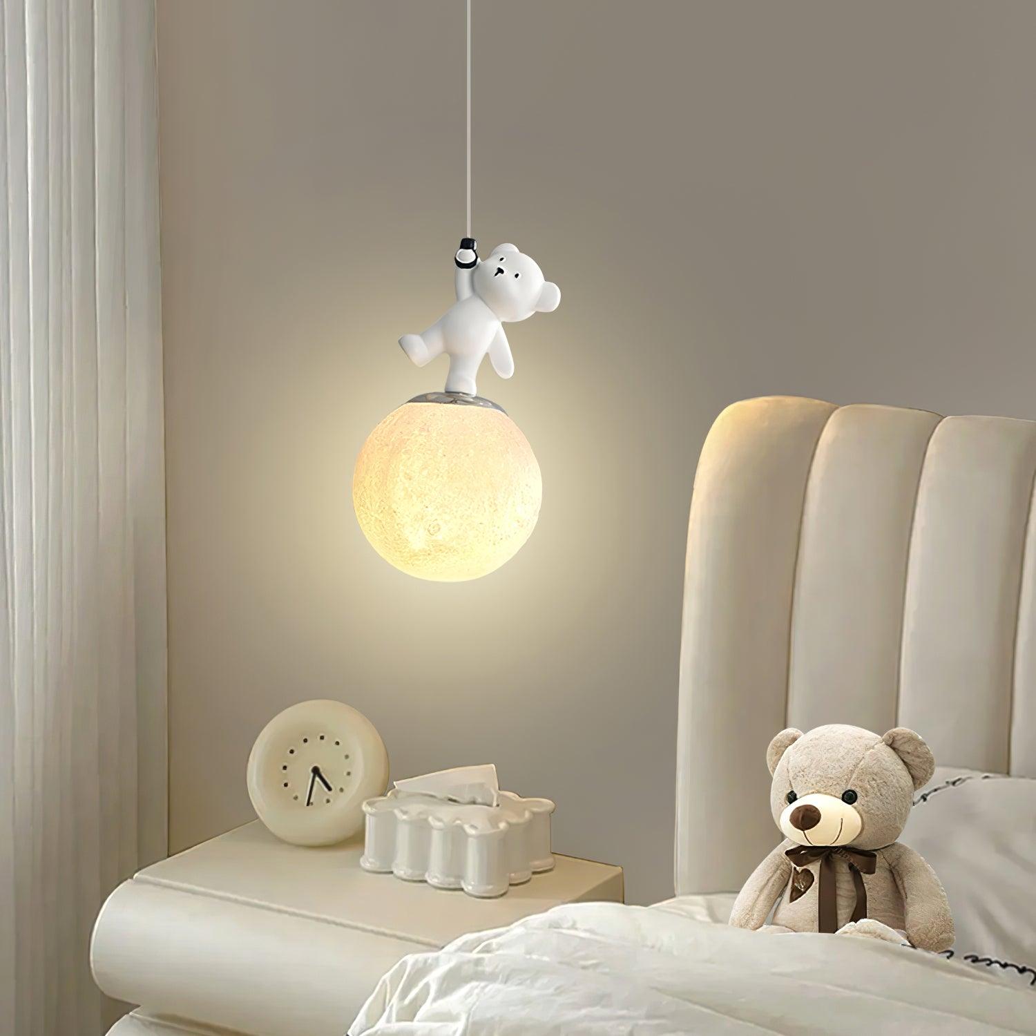 Amelio Resin Cozy Pendant Light-Neutral Decor