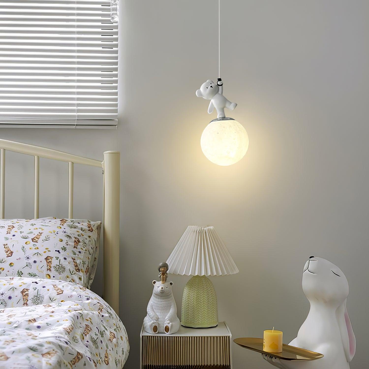 Amelio Resin Cozy Pendant Light-Neutral Decor