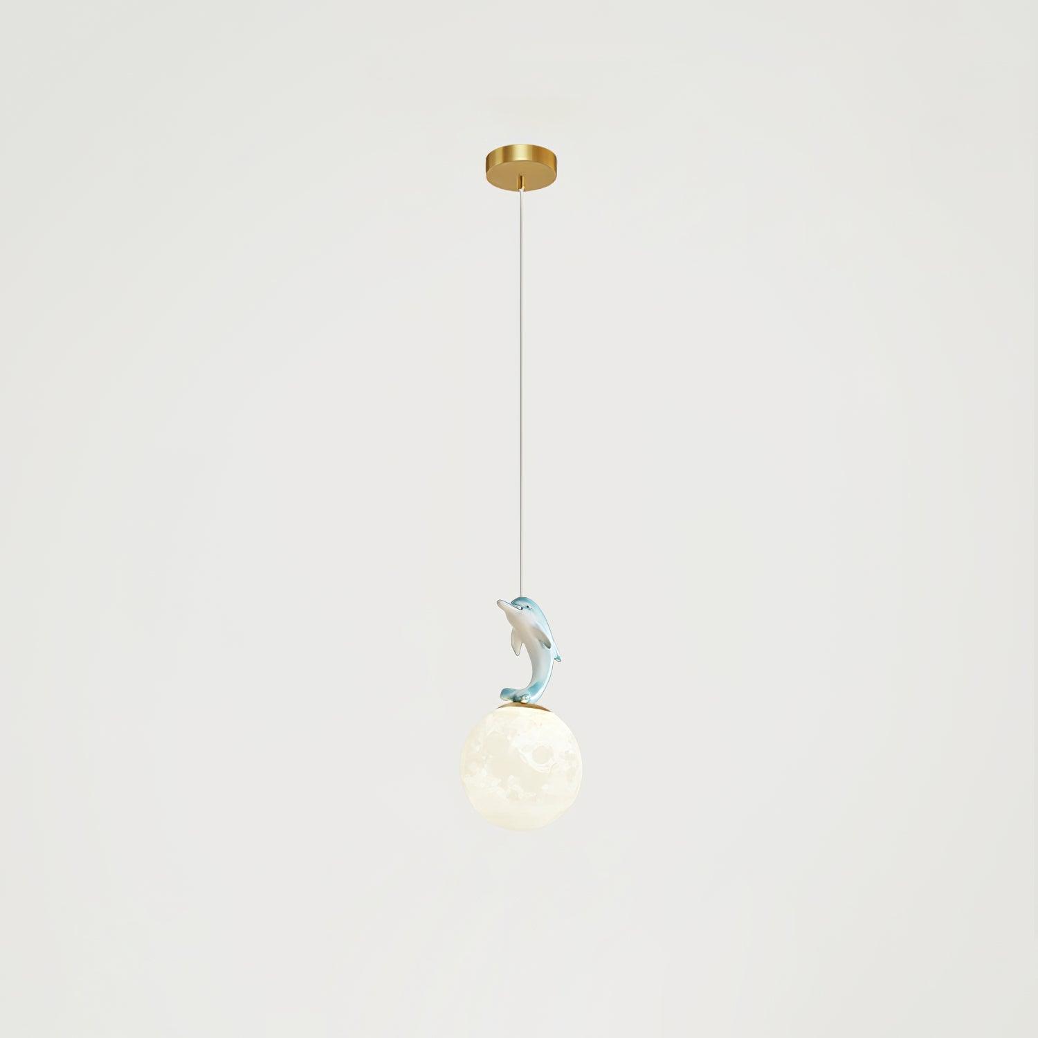 Amelio Resin Cozy Pendant Light-Neutral Decor