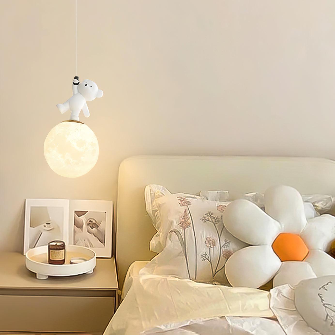 Amelio Resin Cozy Pendant Light-Neutral Decor