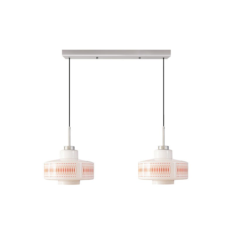 Aelaris Vintage Glass Pendant Lamp-Neutral Decor