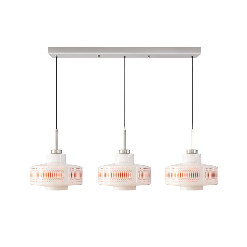 Aelaris Vintage Glass Pendant Lamp-Neutral Decor