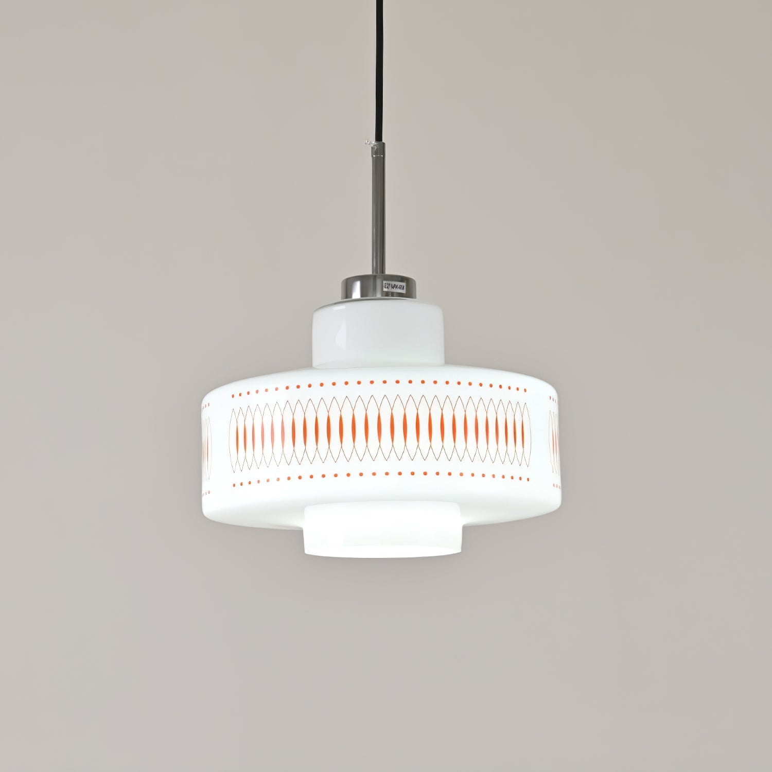 Aelaris Vintage Glass Pendant Lamp-Neutral Decor