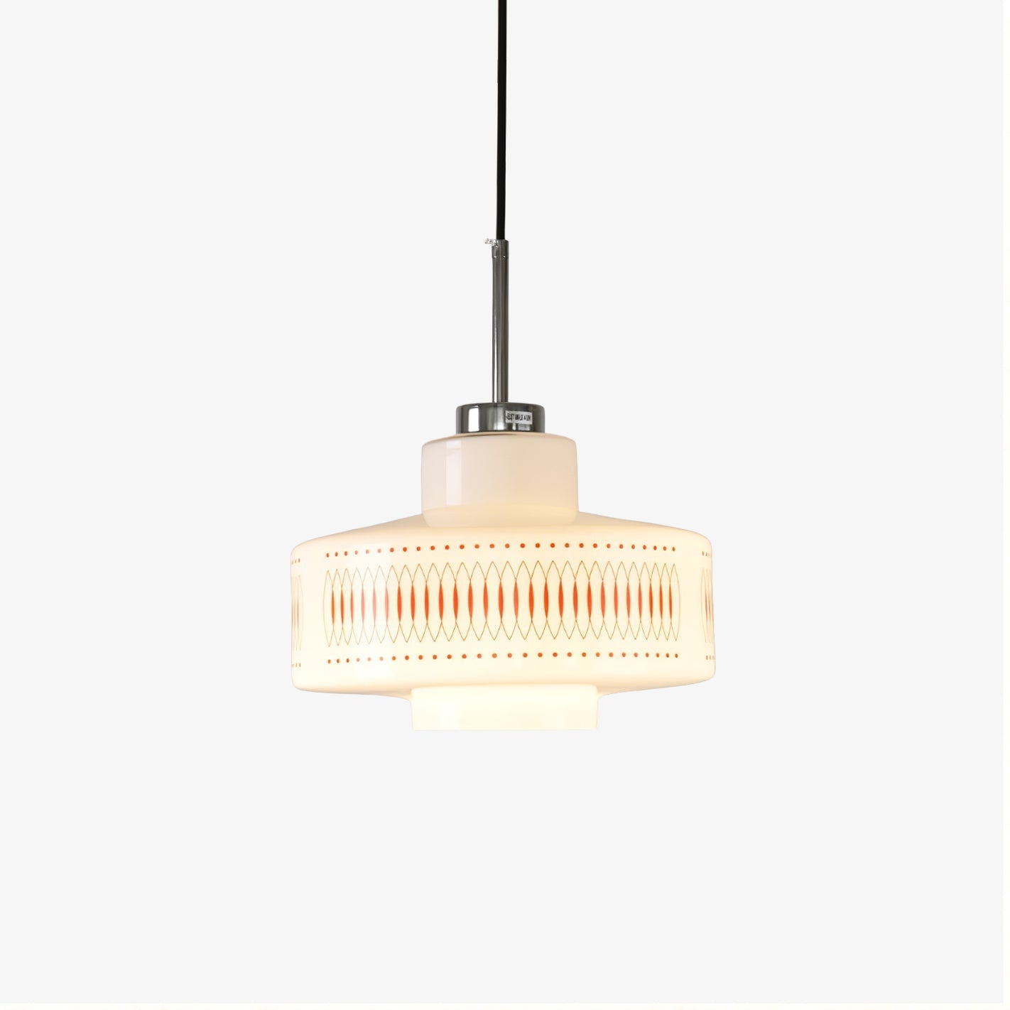 Aelaris Vintage Glass Pendant Lamp-Neutral Decor