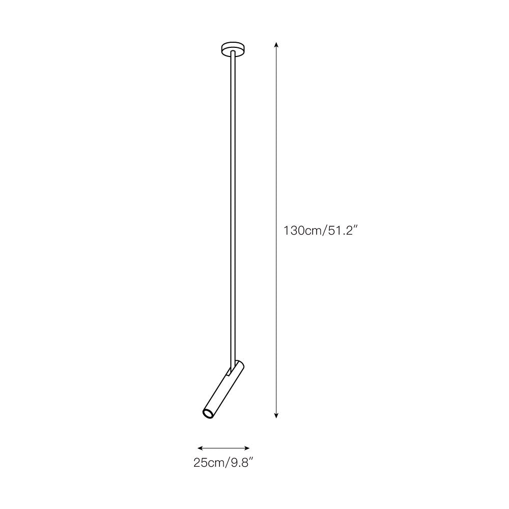 Jarnbruvyi Modern Minimalist Line Metal Pendant Light