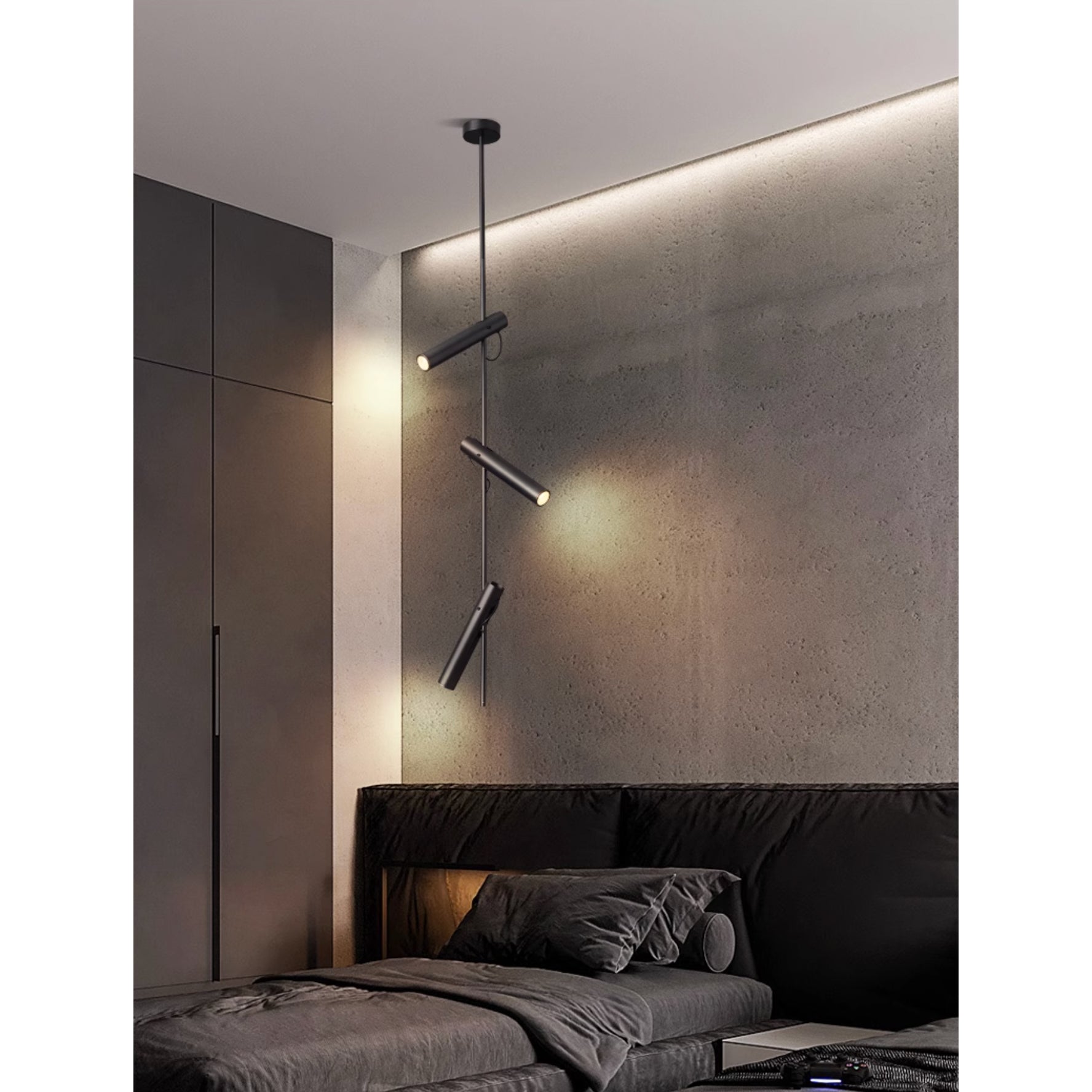 Jarnbruvyi Modern Minimalist Line Metal Pendant Light