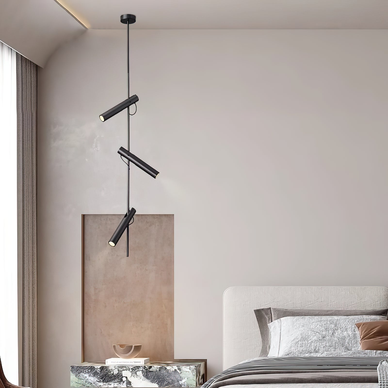 Jarnbruvyi Modern Minimalist Line Metal Pendant Light