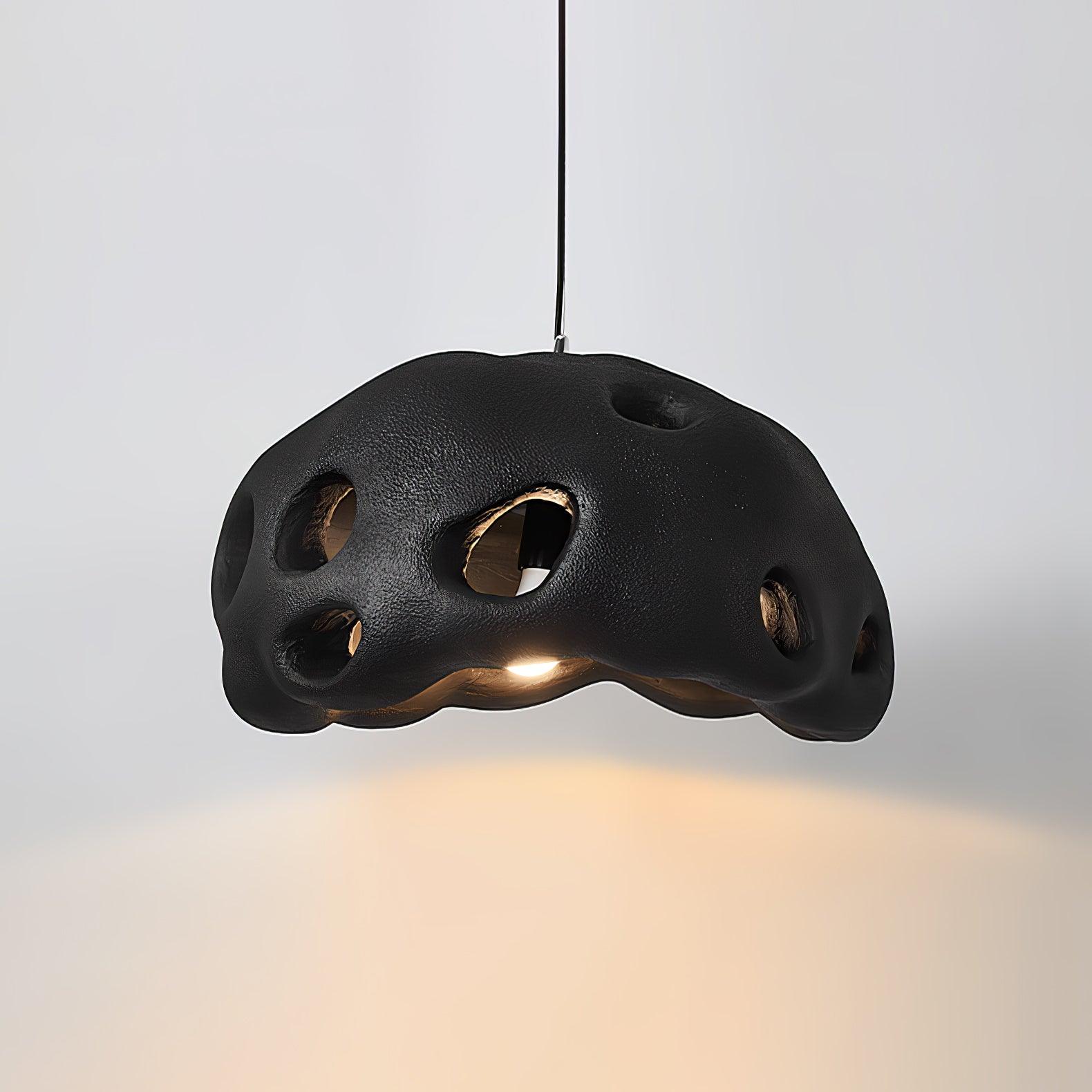 Lustra Pendant Light Resin White for Living Room-Neutral Decor