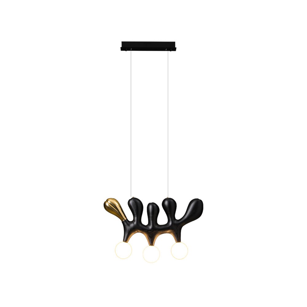 Sprout Contemporary Wood Pendant Lamp-Neutral Decor
