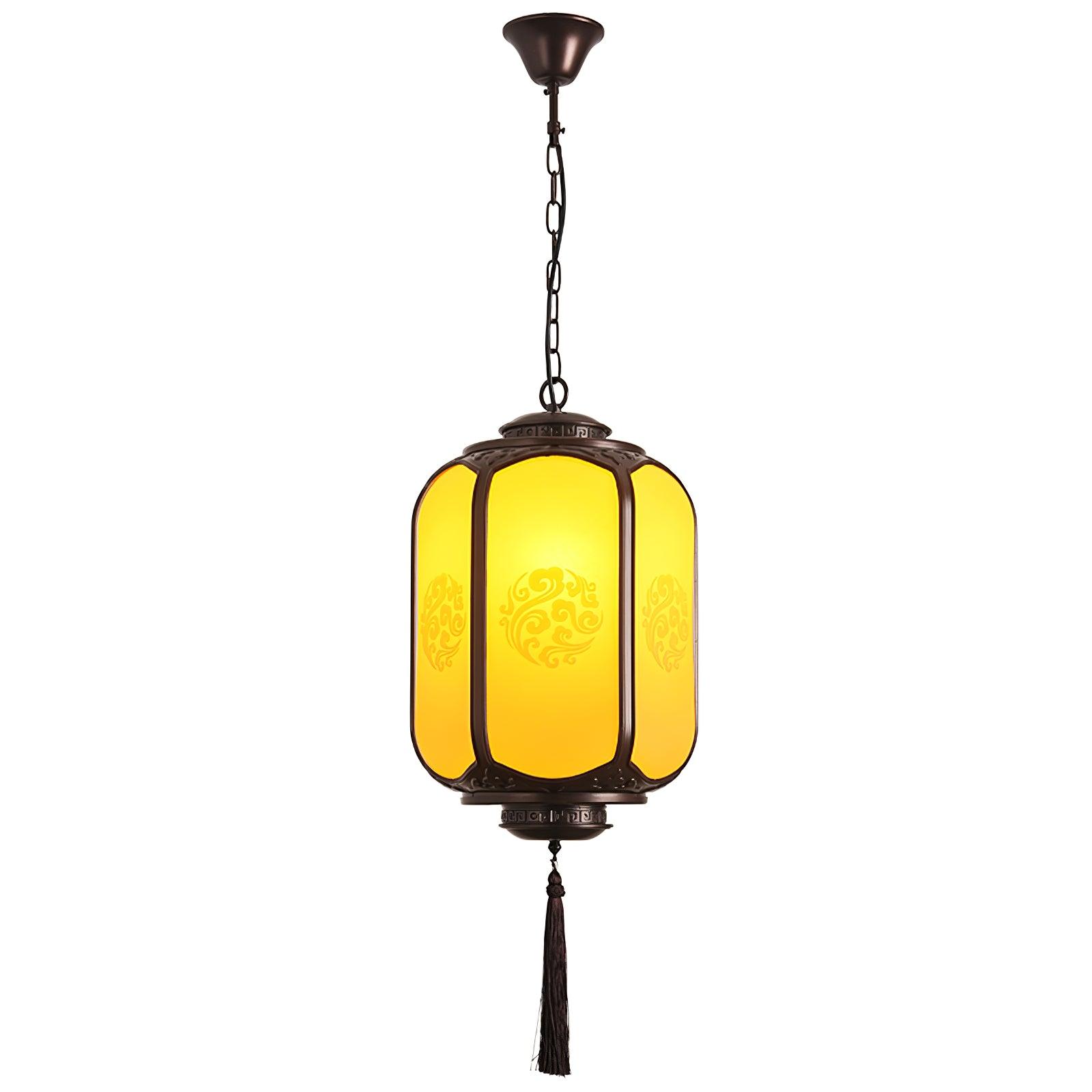 Dominex Pendant Lamp Antique Lantern Outdoor Rustic-Neutral Decor