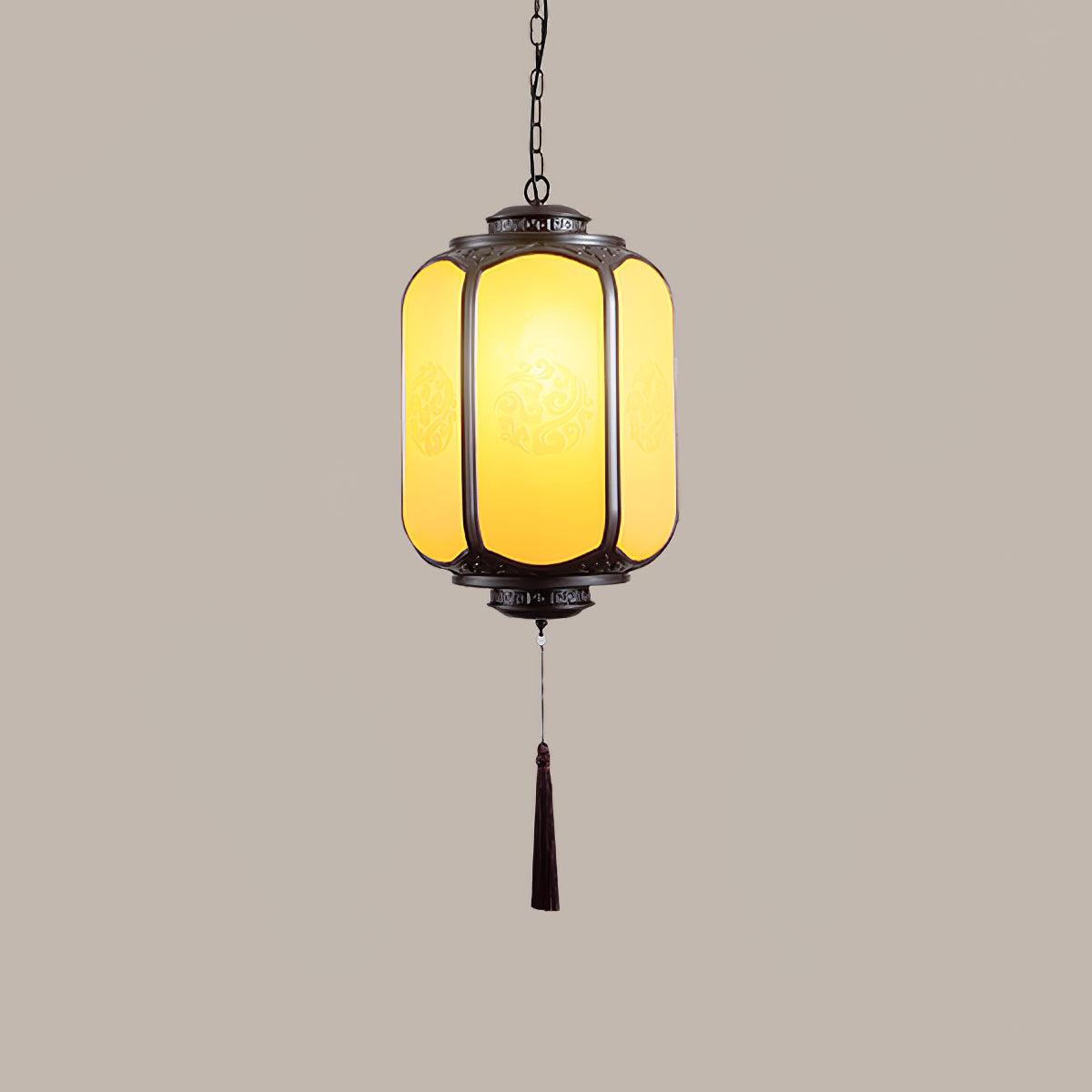 Dominex Pendant Lamp Antique Lantern Outdoor Rustic-Neutral Decor