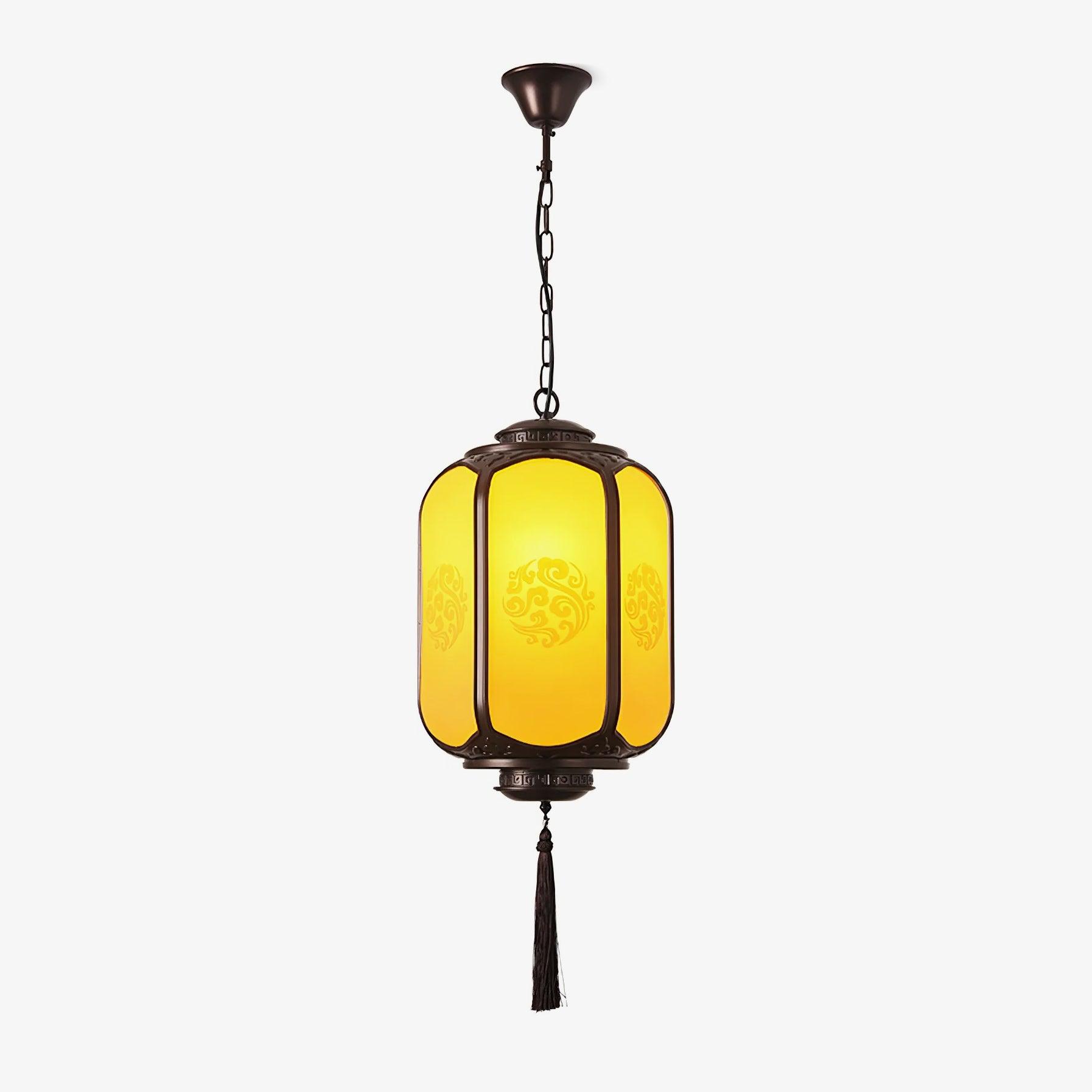 Dominex Pendant Lamp Antique Lantern Outdoor Rustic-Neutral Decor