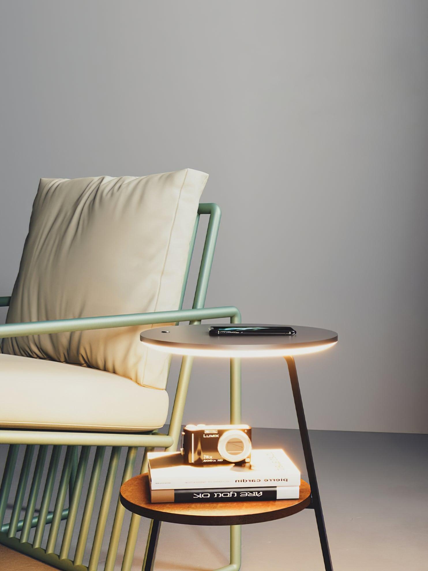 Mard Wood Contemporary Floor Lamp-Neutral Decor