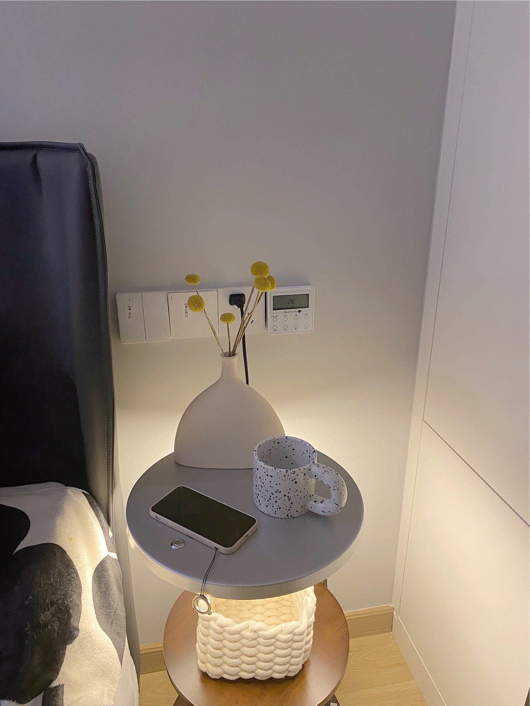 Mard Wood Contemporary Floor Lamp-Neutral Decor