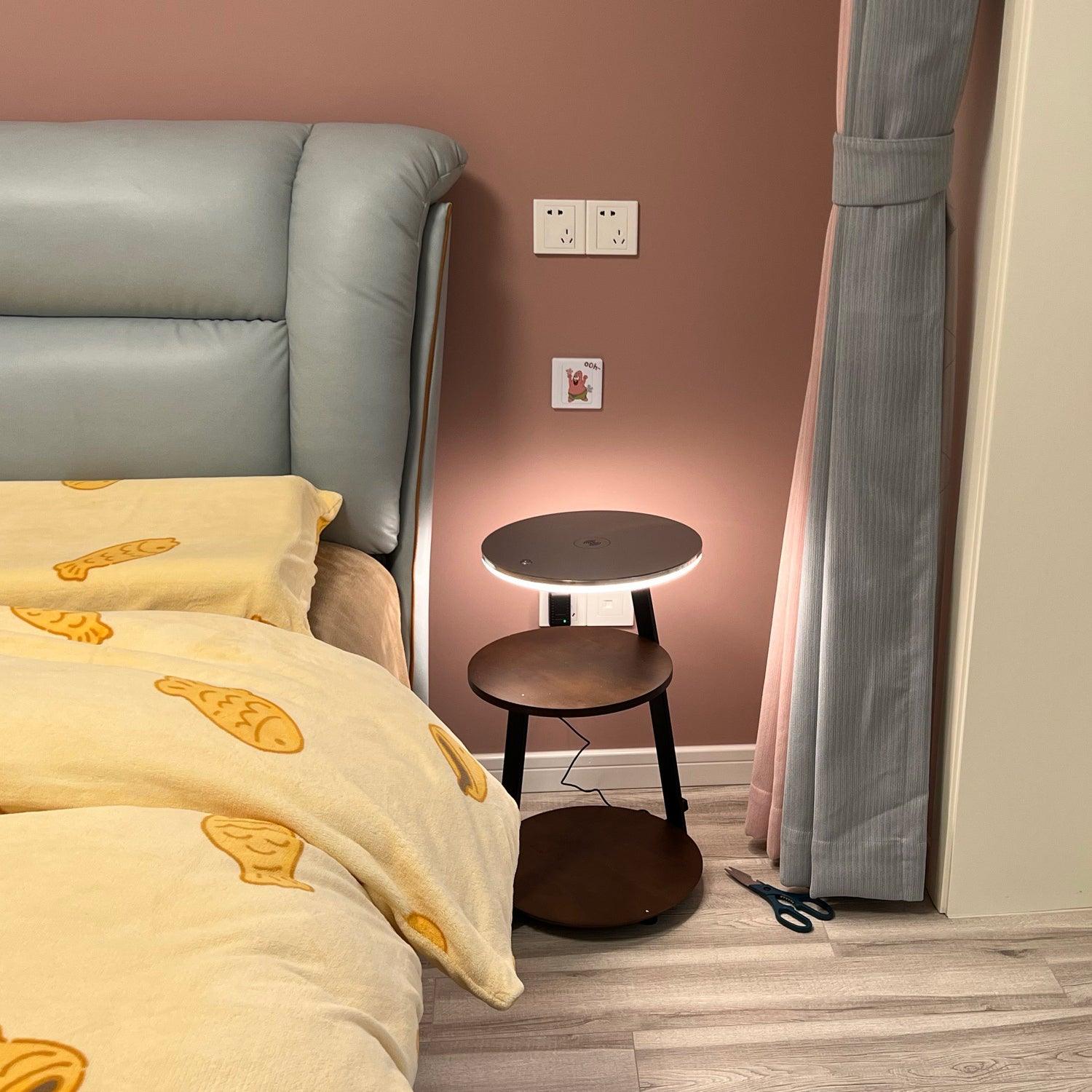 Mard Wood Contemporary Floor Lamp-Neutral Decor