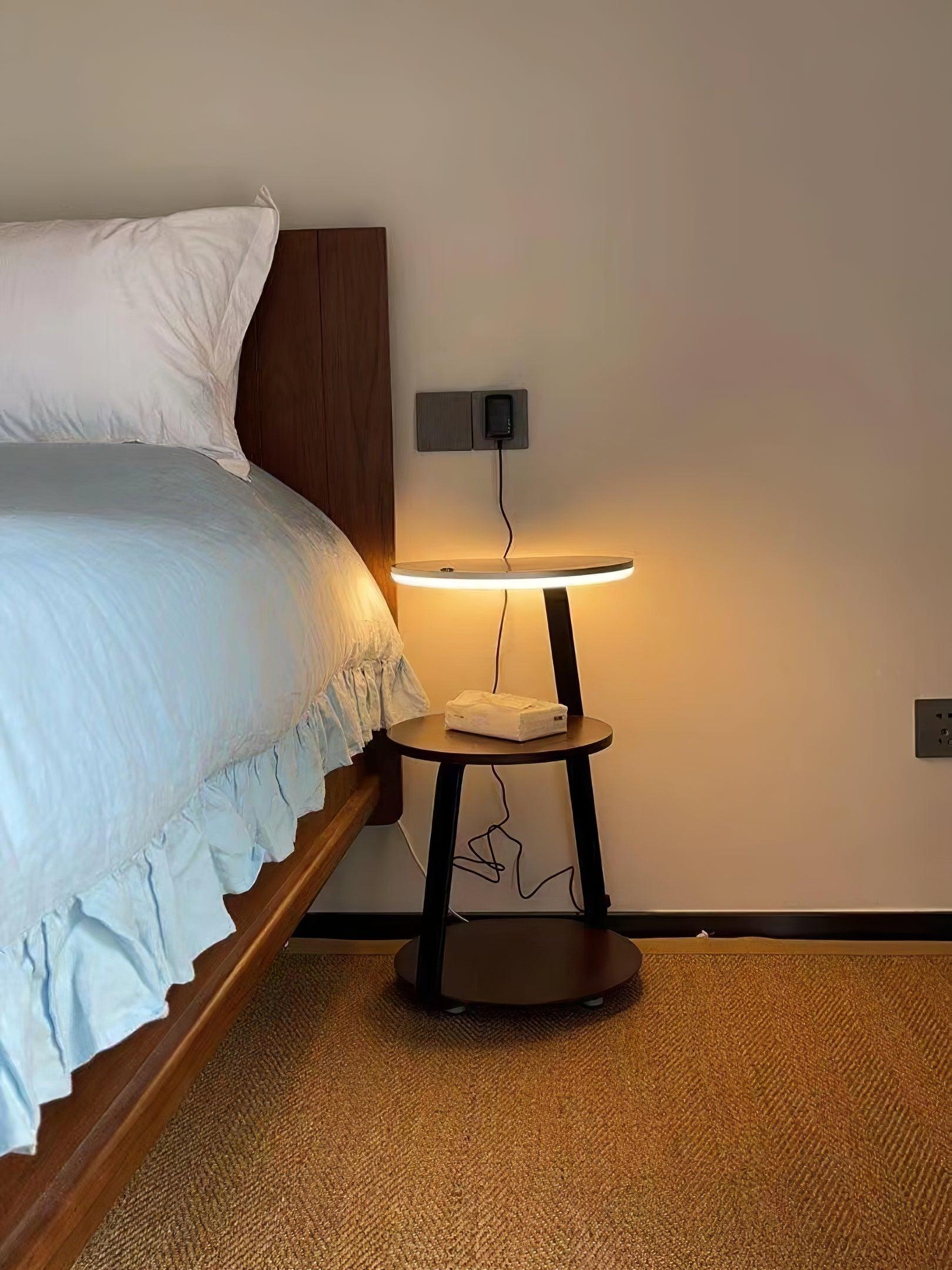 Mard Wood Contemporary Floor Lamp-Neutral Decor