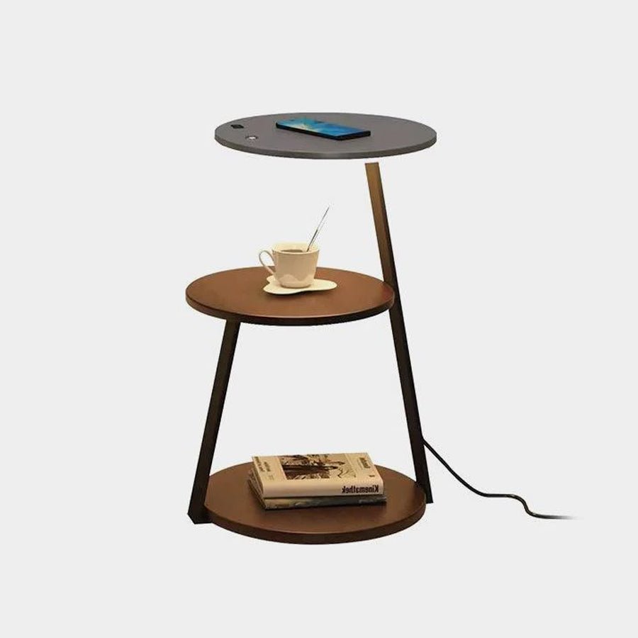 Mard Wood Contemporary Floor Lamp-Neutral Decor