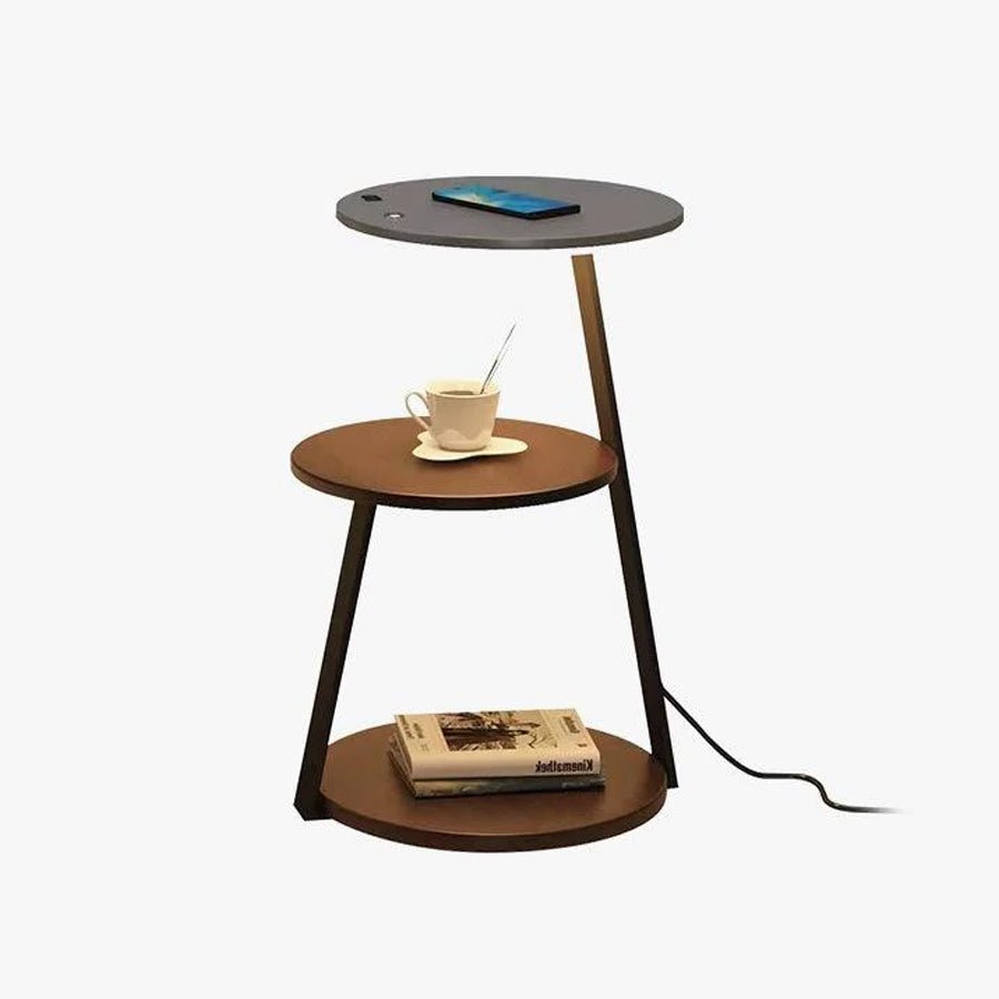 Mard Wood Contemporary Floor Lamp-Neutral Decor