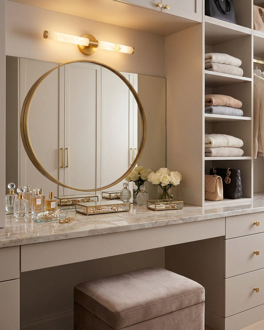Aurelia Picture Alabaster Wall Sconce