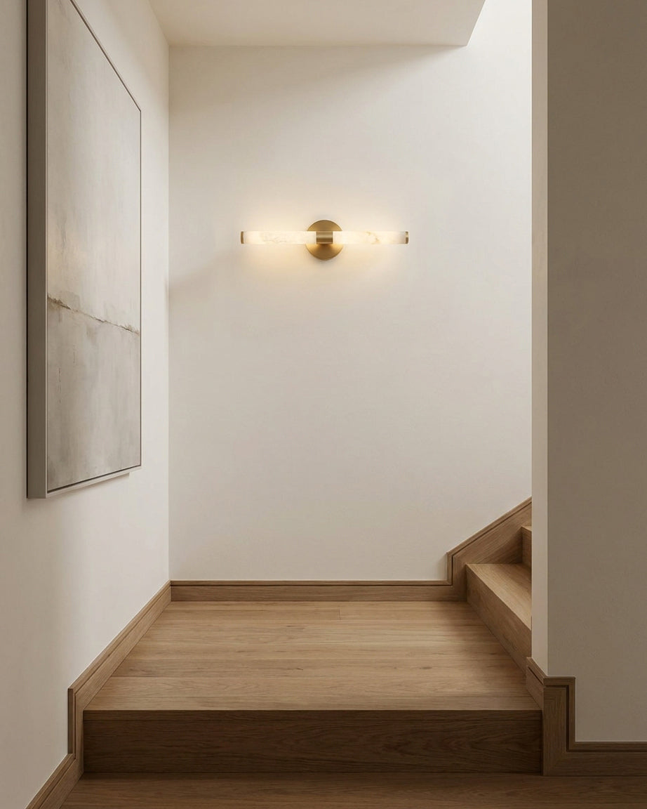 Aurelia Picture Alabaster Wall Sconce