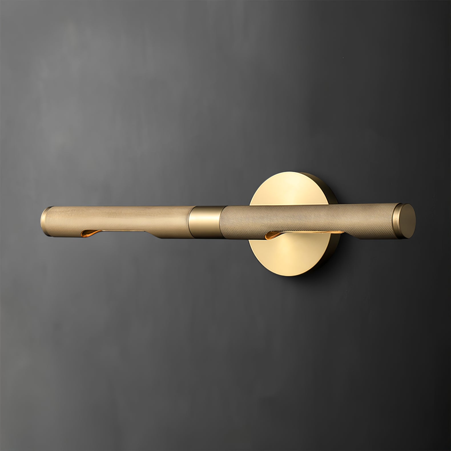 Solvain Modern Brass LED Wall Light
