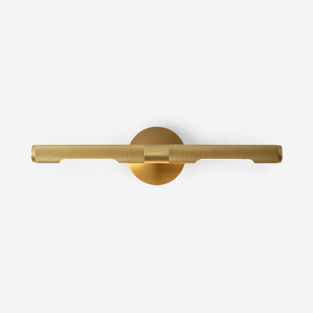 Sano Modern Brass LED Wall Light-Neutral Decor