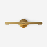 Sano Modern Brass LED Wall Light-Neutral Decor