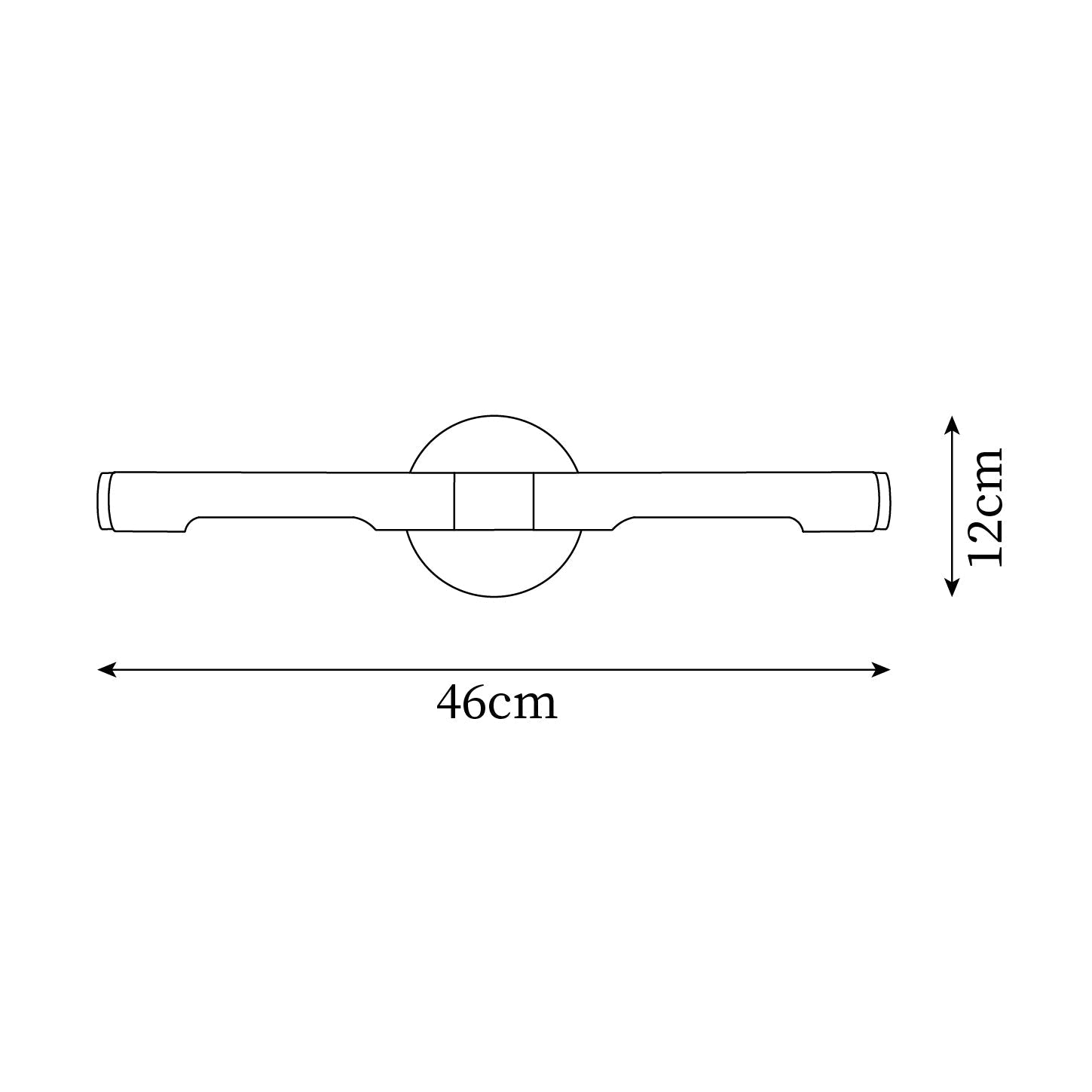 Sano Modern Brass LED Wall Light-Neutral Decor