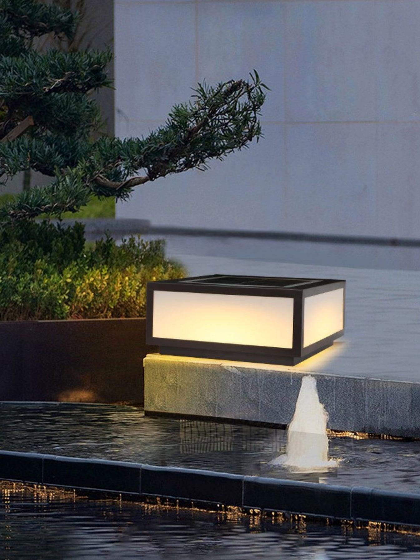 Kavi Steel Contemporary Table Lamp-Neutral Decor