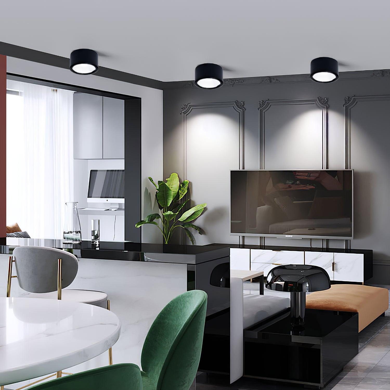 Nero Classic Steel Ceiling lamp-Neutral Decor