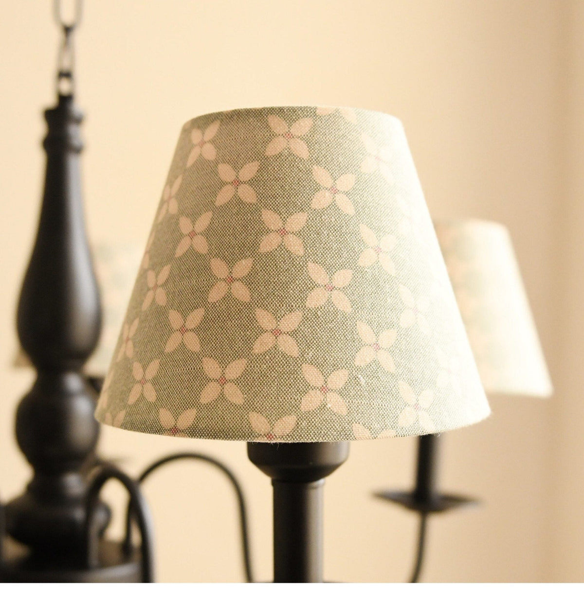 Glenwick Floral Arm Chandelier