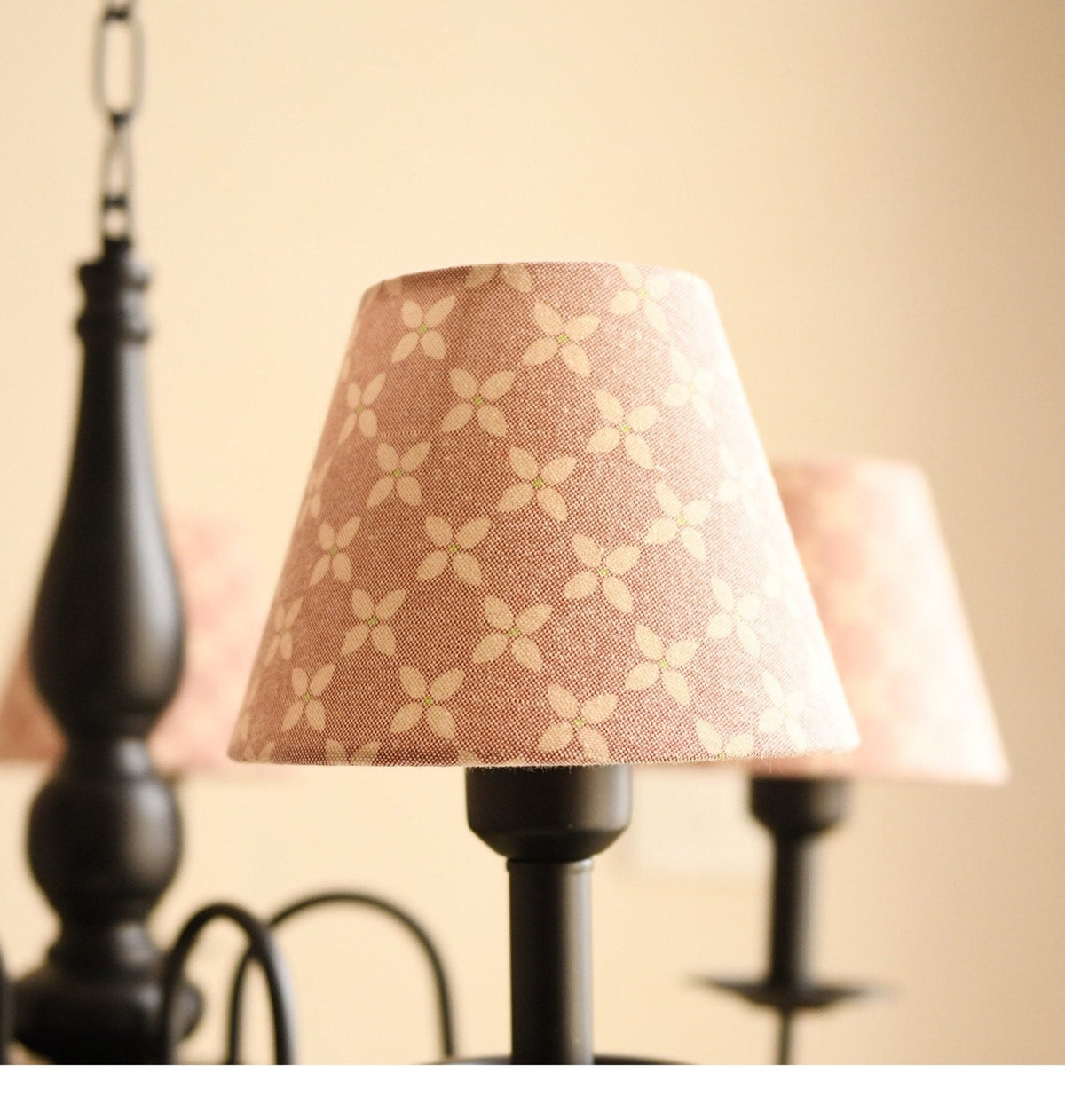 Glenwick Floral Arm Chandelier