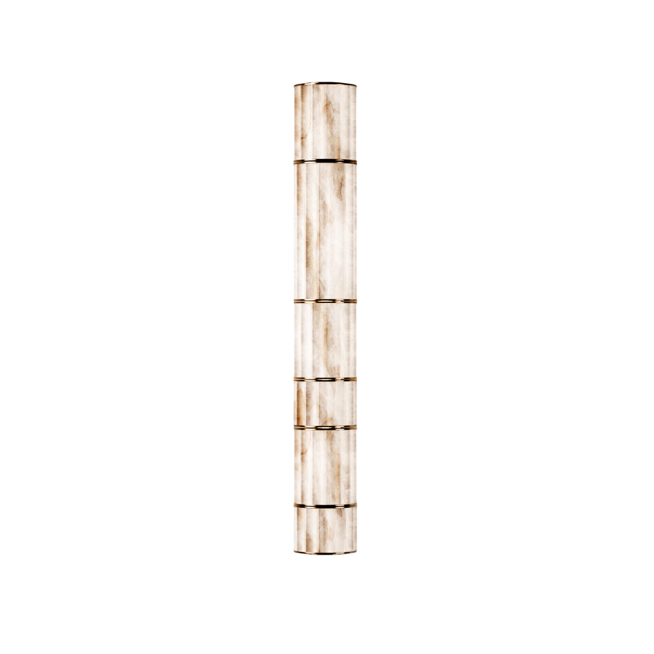 Apadana Alabaster Wall Lamp, front view.