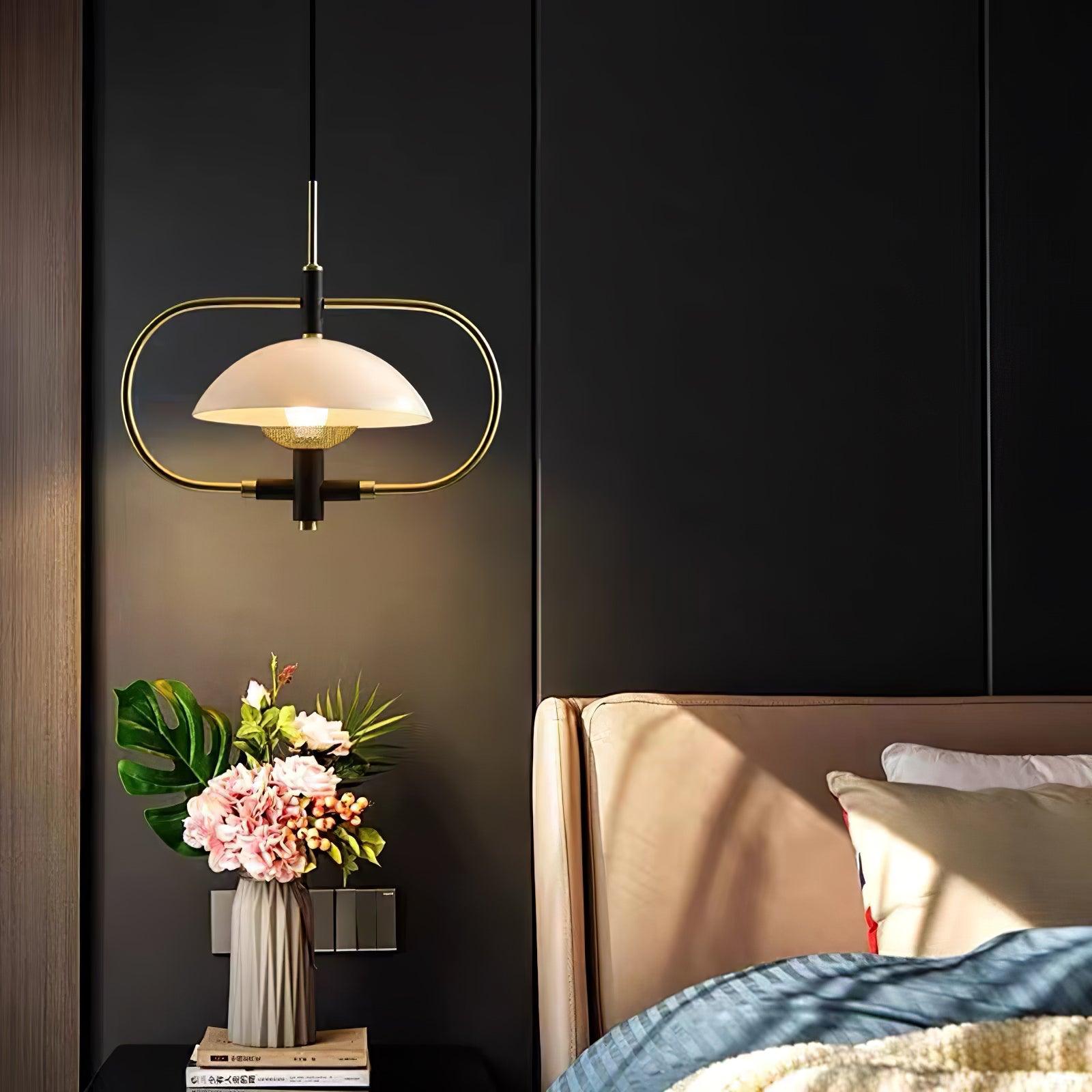 Cuvenara Nordic Art Classic Glass Pendant Light-Neutral Decor