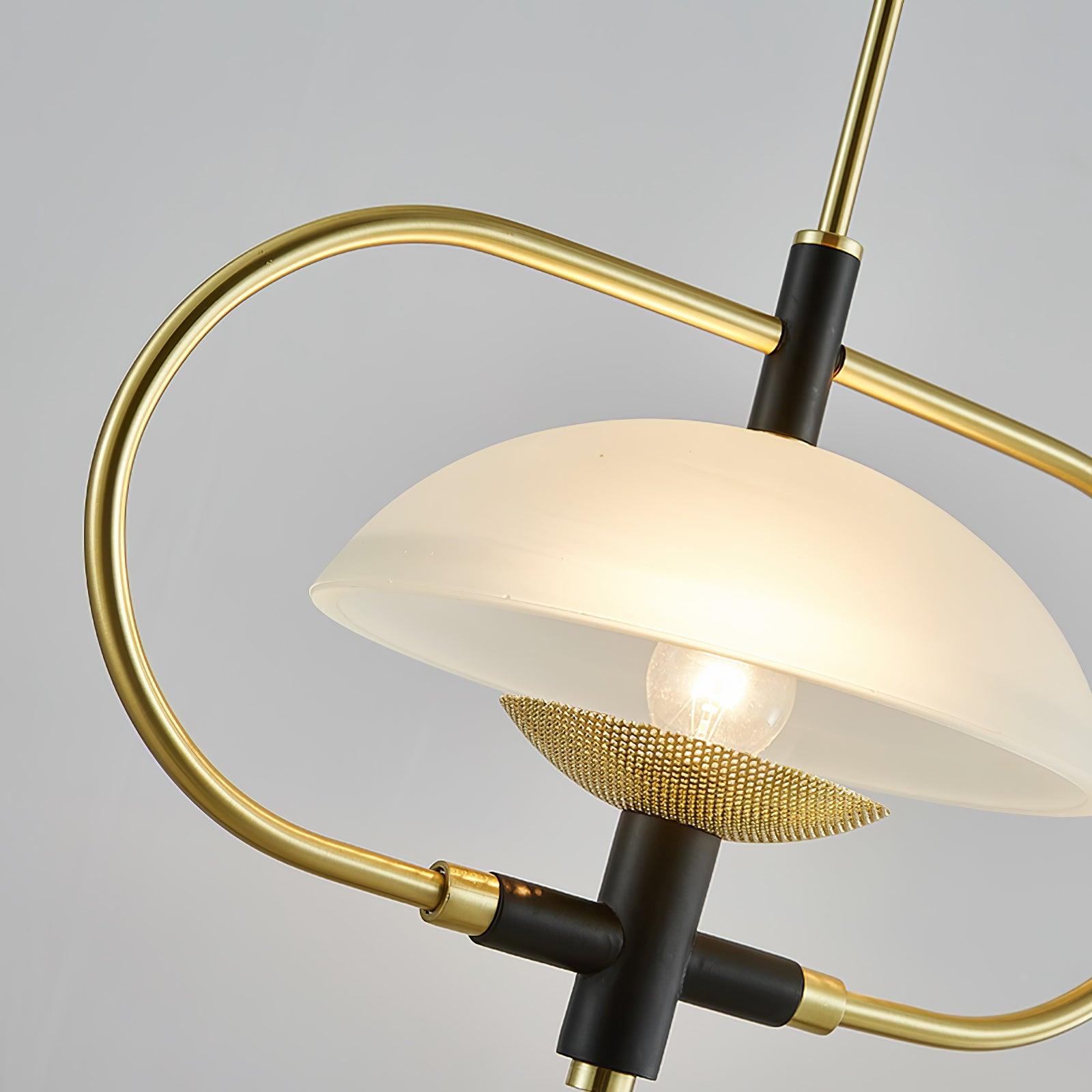Cuvenara Nordic Art Classic Glass Pendant Light-Neutral Decor