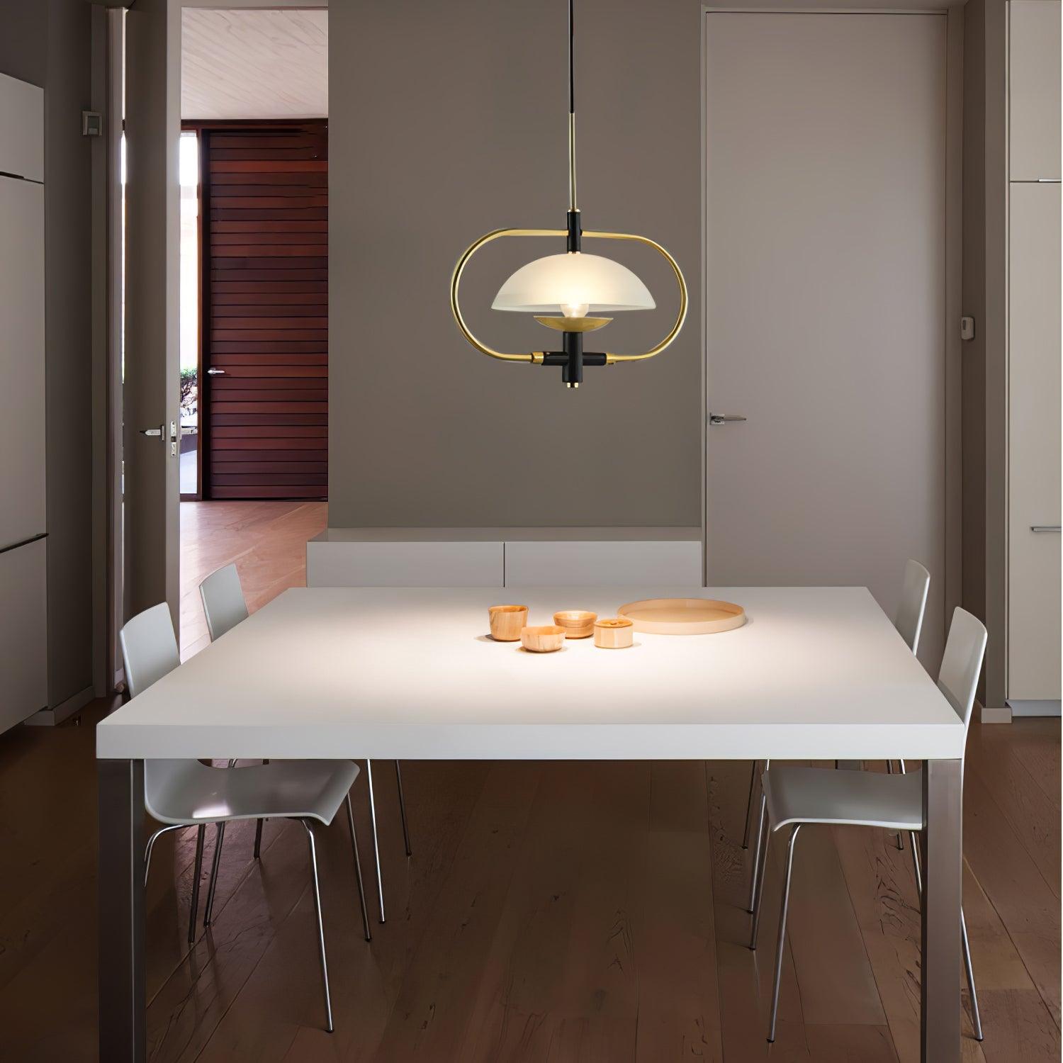 Cuvenara Nordic Art Classic Glass Pendant Light-Neutral Decor