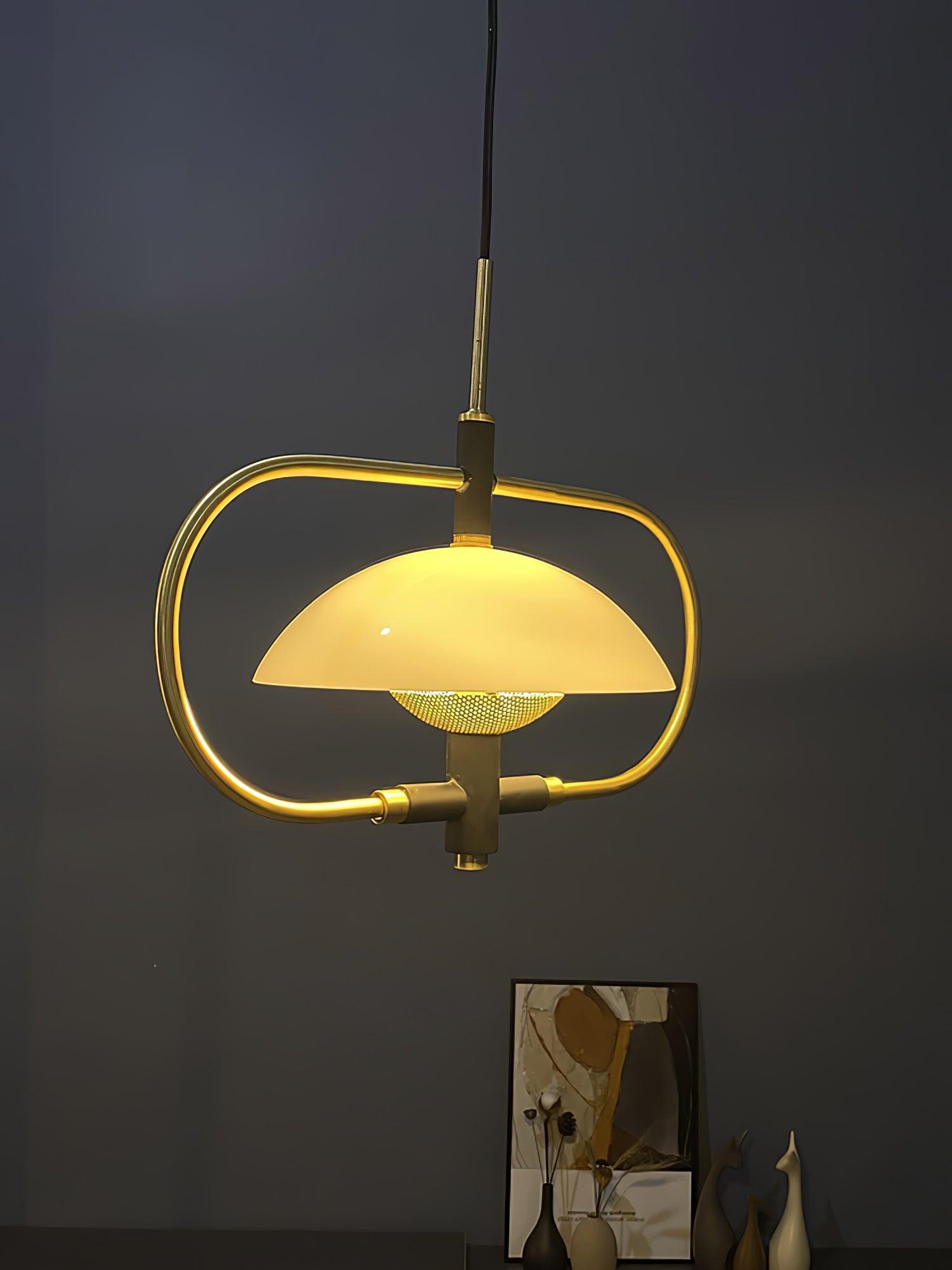Cuvenara Nordic Art Classic Glass Pendant Light-Neutral Decor