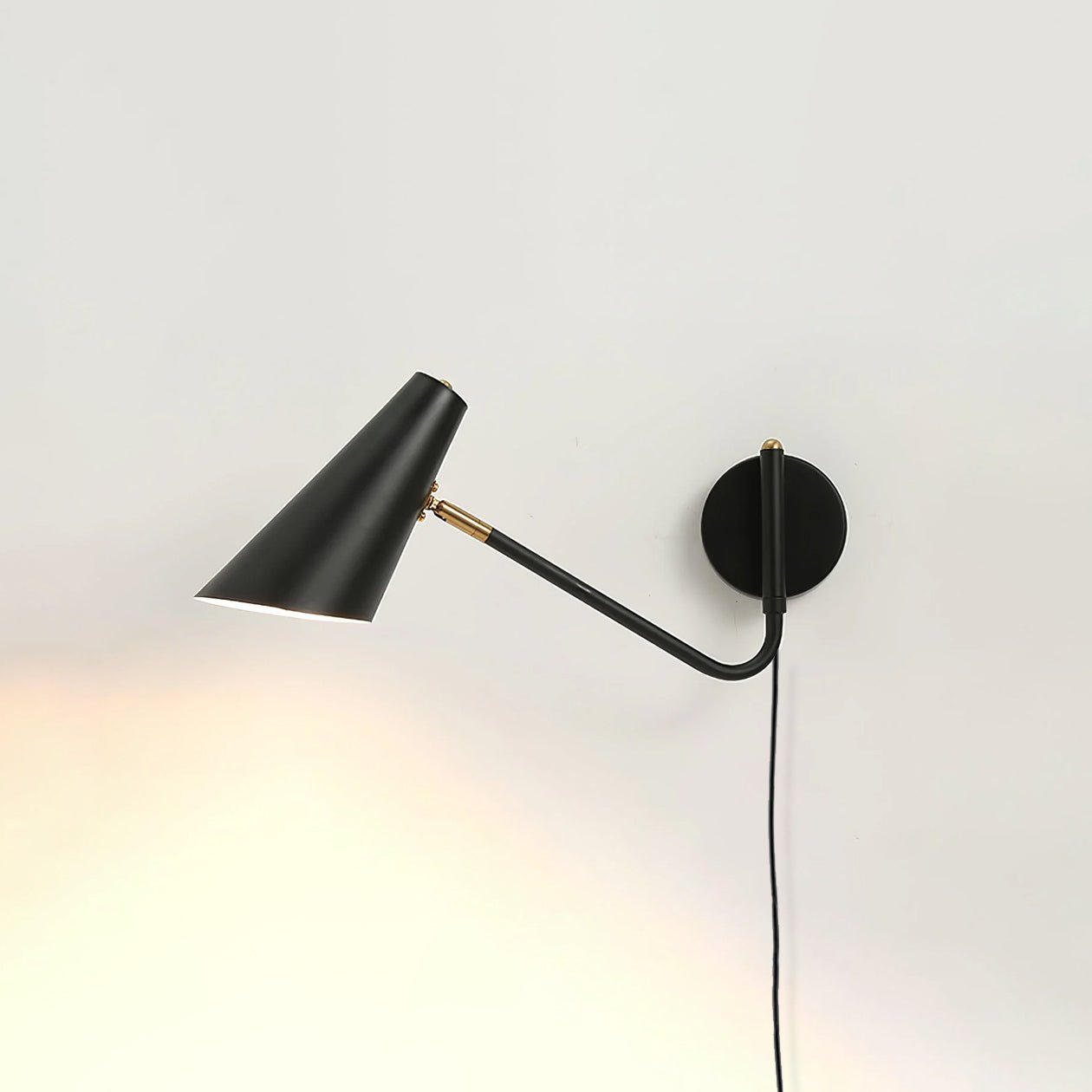 Canore Modern Minimalist Plug-in Sconce Wall lamp-Neutral Decor