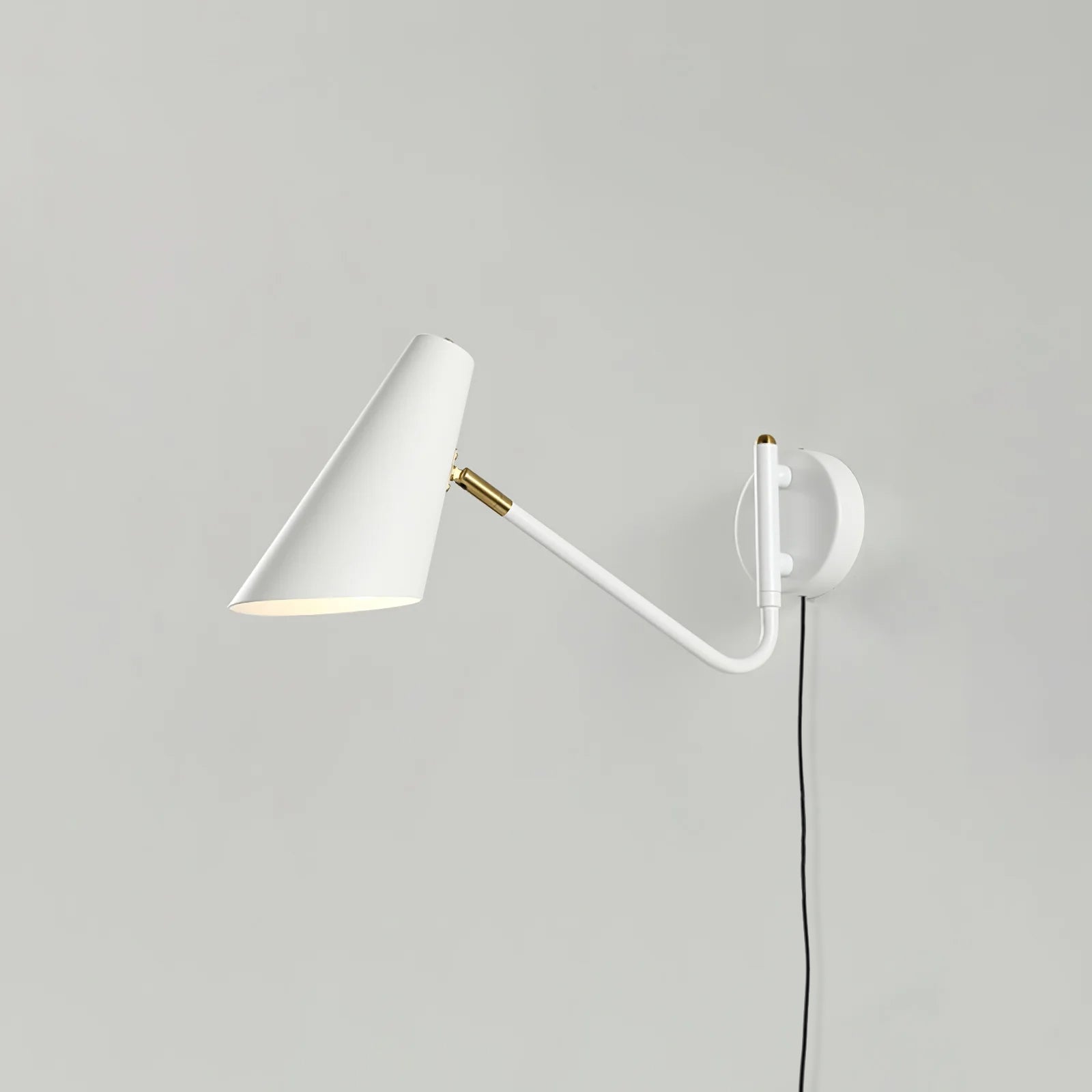 Canore Modern Minimalist Plug-in Sconce Wall lamp-Neutral Decor