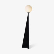 Vertex Minimalist Sphere Floor Lamp-Neutral Decor