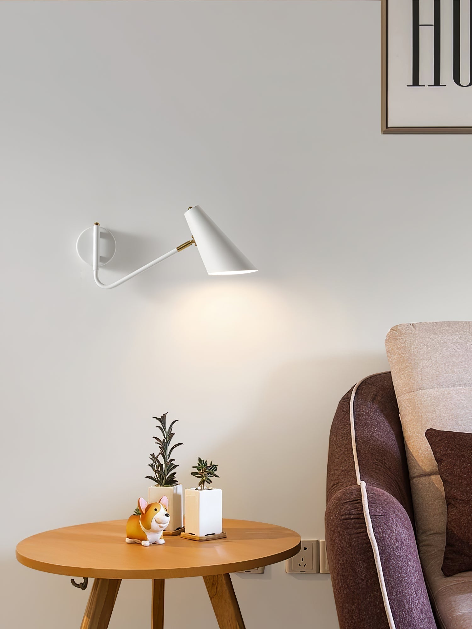 Amaris Vintage Industrial Sconce Wall lamp-Neutral Decor