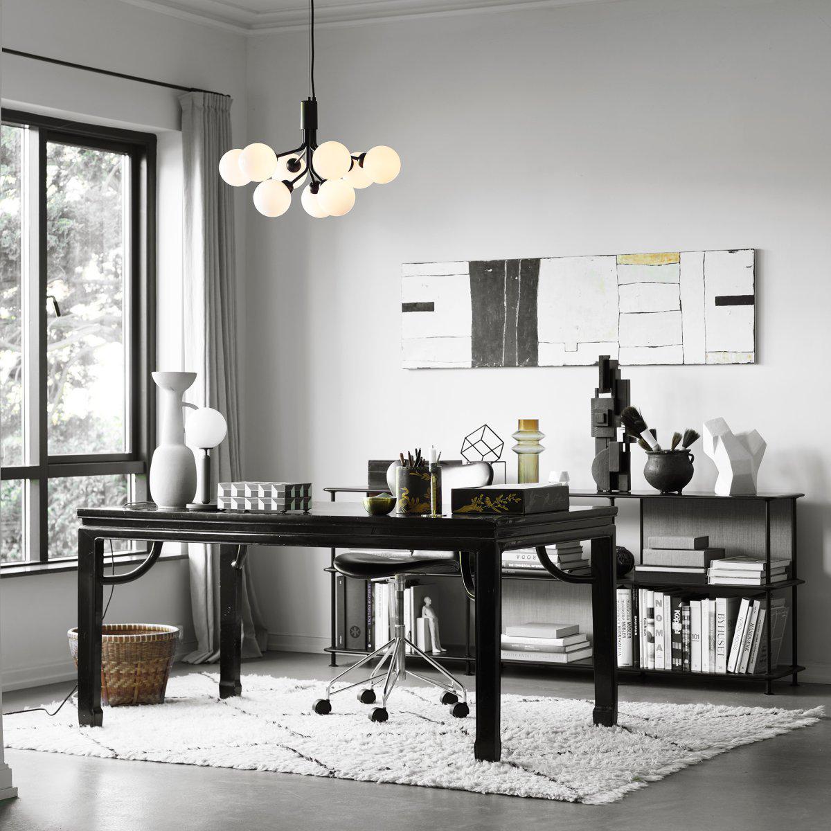Socor Pendant Lamp Glass Globe Cluster Brass-Neutral Decor