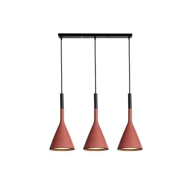 Nixor Pendant Lamp Concrete Conical Industrial-Neutral Decor