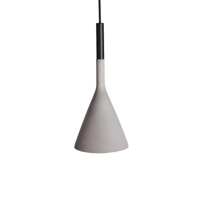 Nixor Pendant Lamp Concrete Conical Industrial-Neutral Decor