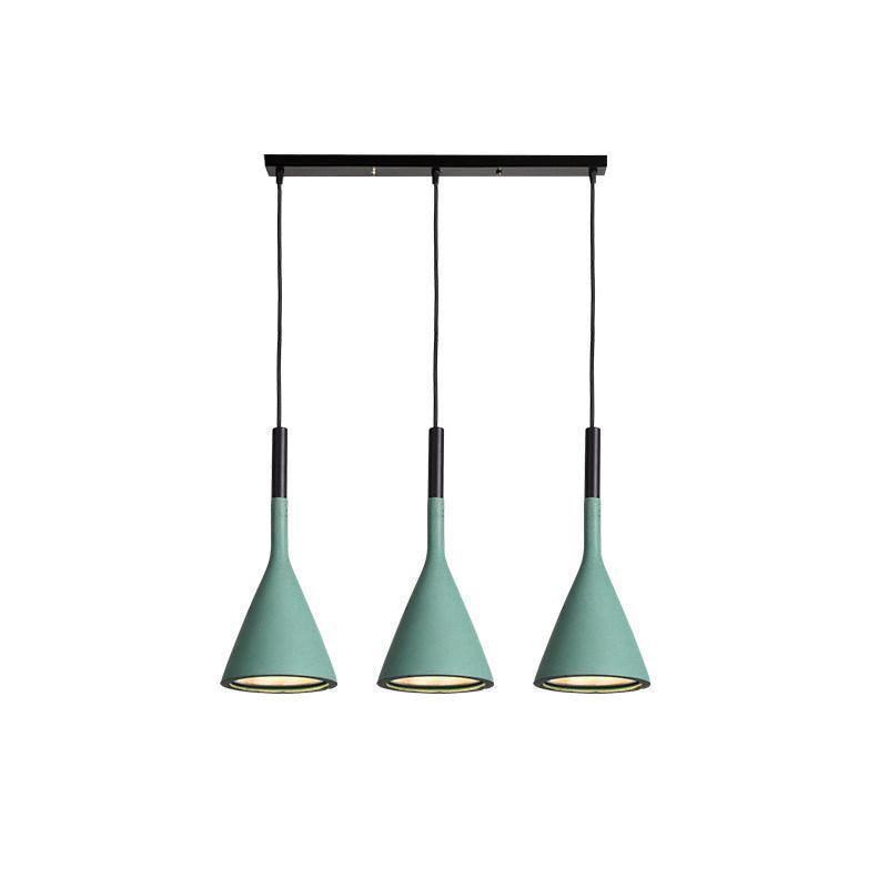 Nixor Pendant Lamp Concrete Conical Industrial-Neutral Decor