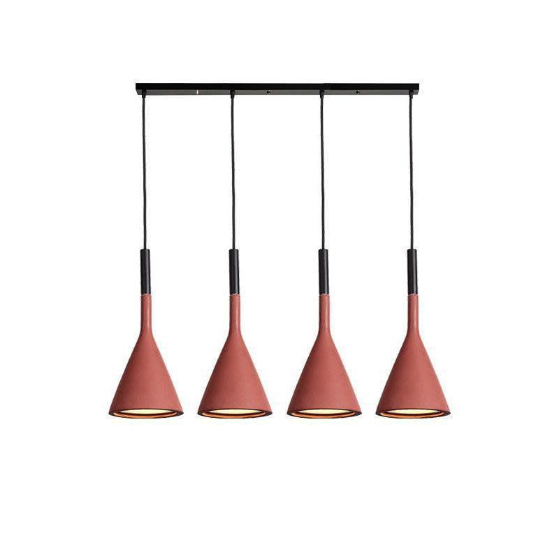 Nixor Pendant Lamp Concrete Conical Industrial-Neutral Decor