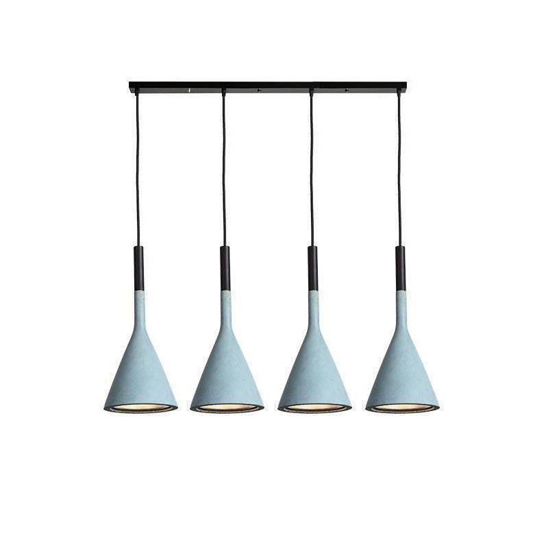 Nixor Pendant Lamp Concrete Conical Industrial-Neutral Decor
